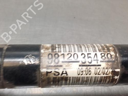 Right front driveshaft CITROËN C-ELYSEE (DD_)  | BP30879646M39 