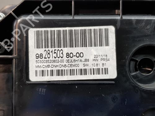 Instrument cluster PEUGEOT 3008 II SUV (MC_, MR_, MJ_, M4_)  | BP19919387C47 