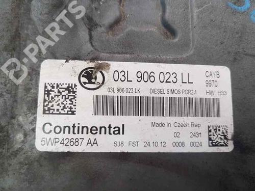 Engine control unit (ECU) SKODA FABIA II (542)  | BP7585077M57 