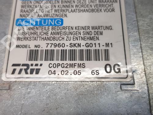 ECU airbags HONDA CR-V II (RD_)  | BP7587485M53 