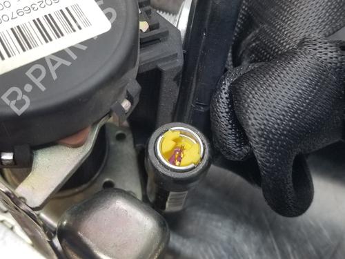 Rear left seatbelt MERCEDES-BENZ A-CLASS (W169) A 180 CDI (169.007, 169.307) | BP17703577I29 