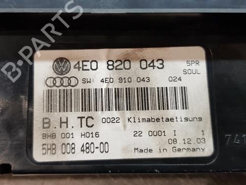 Commande Chauffage AUDI A8 D3 (4E2, 4E8) 3.7 quattro | BP13932564I5