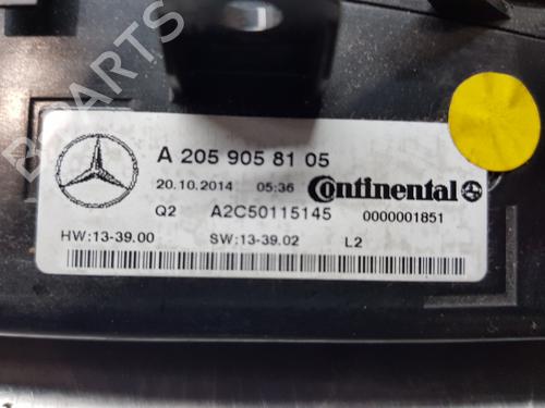 Climate control MERCEDES-BENZ C-CLASS (W205)  | BP29308111I5 