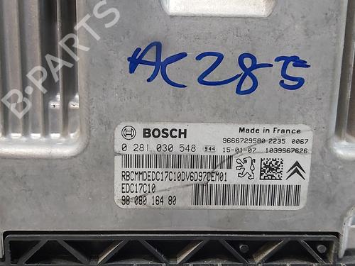 Engine control unit (ECU) CITROËN C4 CACTUS 1.6 HDi 90 | BP13657233M57 