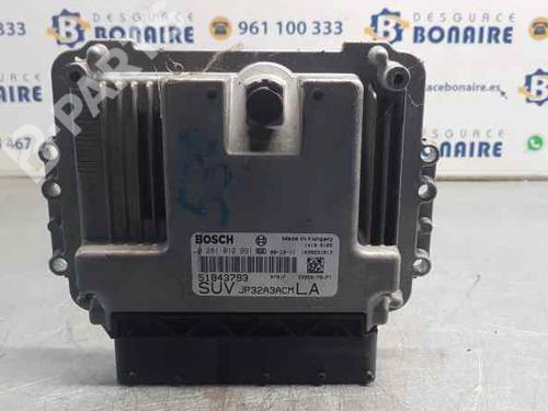 Used Engine control unit (ECU) FIAT SEDICI (189_) 1.9 D Multijet (120 hp) 7583071