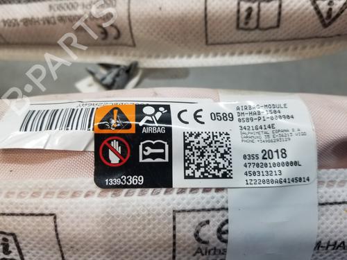 Left curtain airbag CITROËN C3 AIRCROSS II (2R_, 2C_) 1.5 BlueHDi 110 | BP29121685C11 