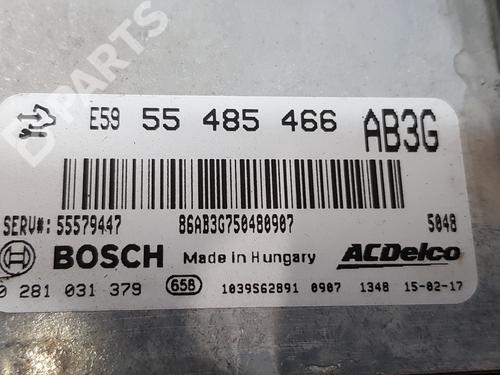 Engine control unit (ECU) OPEL ZAFIRA TOURER C (P12) 2.0 CDTi (75) | BP7650818M57 
