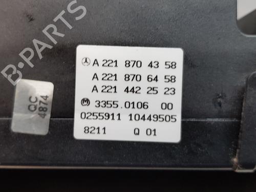 Climate control MERCEDES-BENZ S-CLASS (W221, V221)  | BP18038267I5 