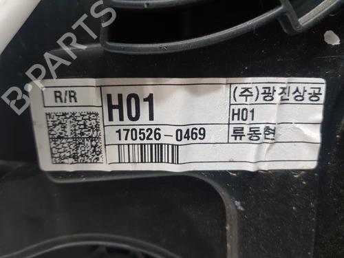 Rear right window mechanism HYUNDAI IONIQ (AE) | BP30122756C25