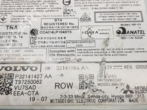 Radio VOLVO XC60 II (246)  | BP13256104E6 