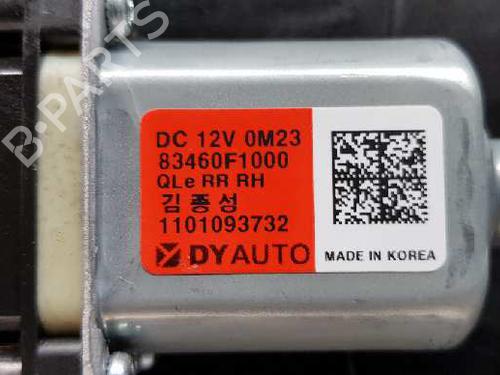 Rear right window mechanism KIA SPORTAGE IV (QL, QLE)  | BP13019663C25 