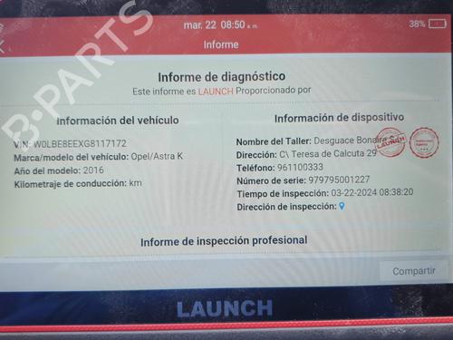 Gearbox OPEL ASTRA J Sports Tourer (P10)  | BP26320671M3 