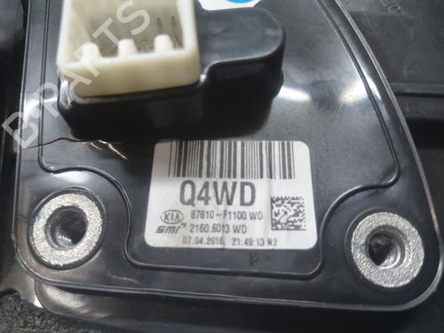 Left mirror KIA SPORTAGE IV (QL, QLE) 1.7 CRDi | BP31679718C26 