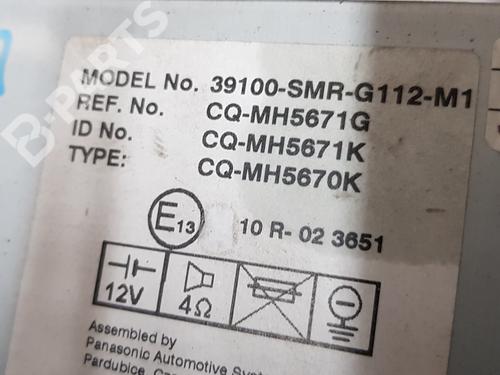 Radio HONDA CIVIC VIII Hatchback (FN, FK)  | BP10232317E6 