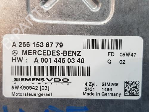 Engine control unit (ECU) MERCEDES-BENZ A-CLASS (W169)  | BP17231030M57 