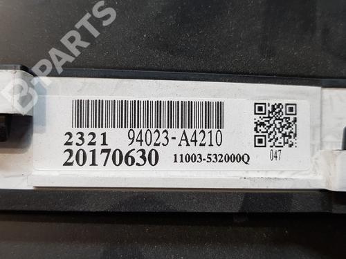Instrument cluster KIA CARENS IV  | BP9819343C47 