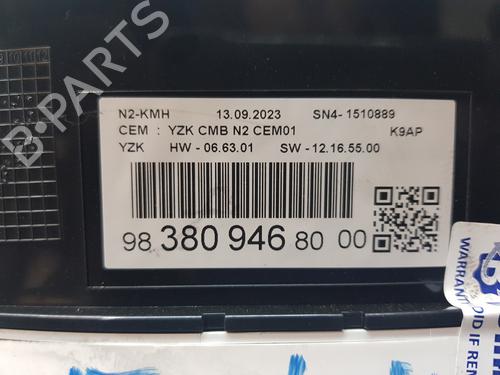 Instrument cluster PEUGEOT PARTNER Box Body/MPV (K9)  | BP27241562C47 