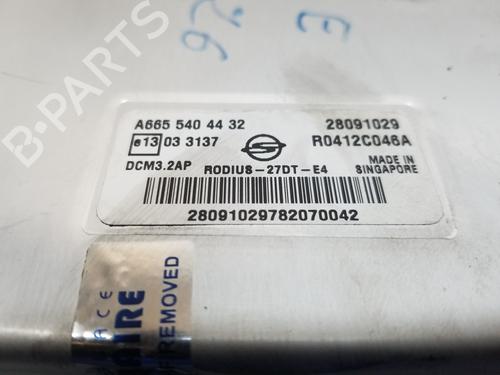 Engine control unit (ECU) SSANGYONG RODIUS I  | BP27870333M57 