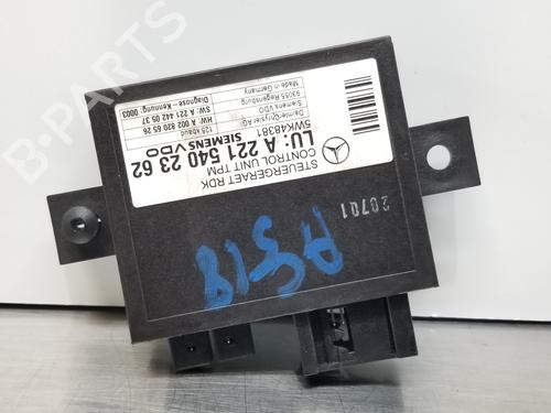 Used Electronic module MERCEDES-BENZ S-CLASS (W221, V221) S 420 CDI (221.028, 221.128) (320 hp) 18040531