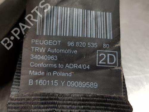 Rear right seatbelt PEUGEOT 5008 (0U_, 0E_) 1.6 HDi | BP16011235I28 