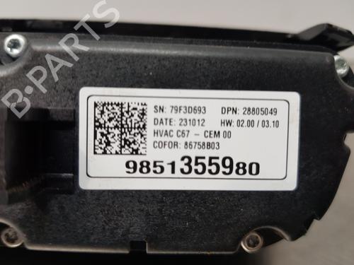 Commande Chauffage OPEL CORSA F (P2JO)  | BP29854840I5 