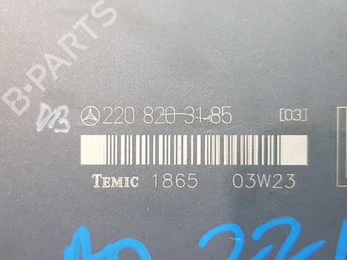 Control unit MERCEDES-BENZ S-CLASS (W220, V220) S 400 CDI (220.028, 220.128) | BP19398854M11 