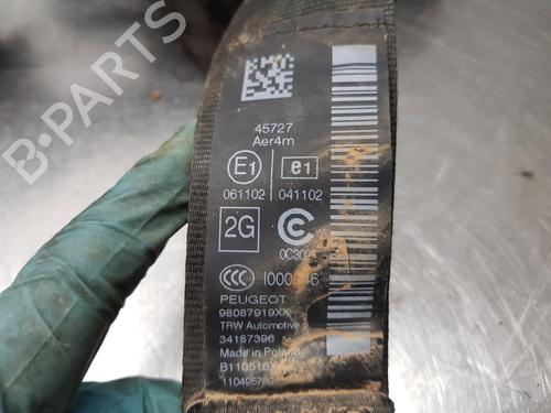 Rear left seatbelt PEUGEOT 308 II (LB_, LP_, LW_, LH_, L3_) | BP30880113I29