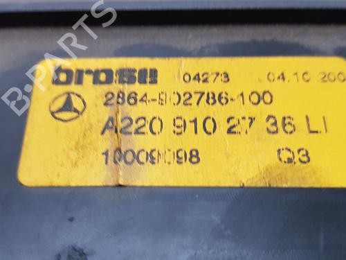 Control unit MERCEDES-BENZ S-CLASS (W220, V220) S 400 CDI (220.028, 220.128) | BP11917353M11 