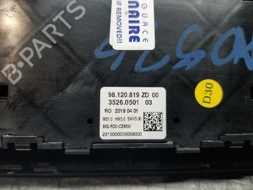 Climate control PEUGEOT EXPERT Van (V_)  | BP29279456I5