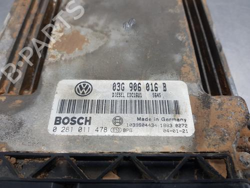 Used Engine control unit (ECU) VW GOLF V (1K1) [2003-2010]  30614864