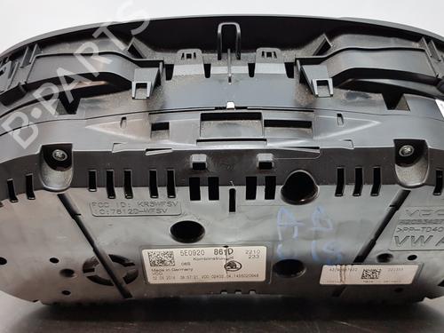 Instrument cluster SKODA OCTAVIA III (5E3, NL3, NR3) 1.6 TDI | BP18083932C47 