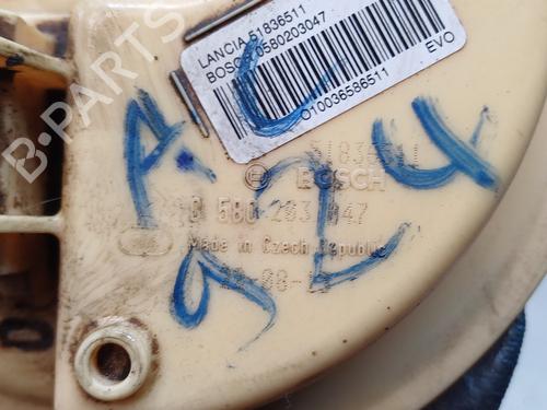 Fuel pump LANCIA YPSILON (312_)  | BP17231123M76 