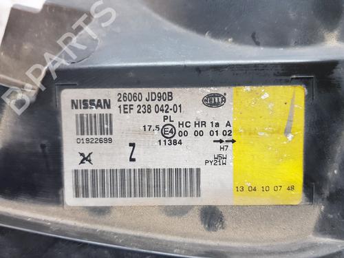 Left headlight NISSAN QASHQAI I (J10, NJ10)  | BP28723614C28 