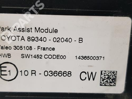 Electronic module TOYOTA YARIS (_P9_) 1.8 VVTi (ZSP90_, ZSP90R) | BP7650773M83 