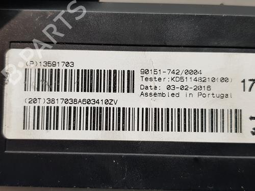 Control unit OPEL ASTRA J GTC | BP30878899M11
