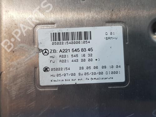 Electronic module MERCEDES-BENZ S-CLASS (W221, V221) | BP18083979M83