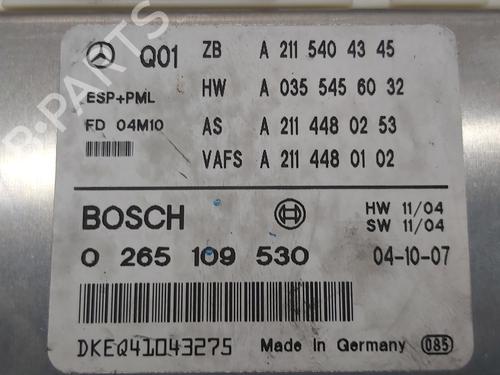 Computer MERCEDES-BENZ E-CLASS (W211) E 280 CDI (211.023) | BP15962890M11 