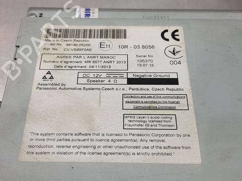 Display monitor TOYOTA AVENSIS Estate (_T27_)  | BP17332202C48 