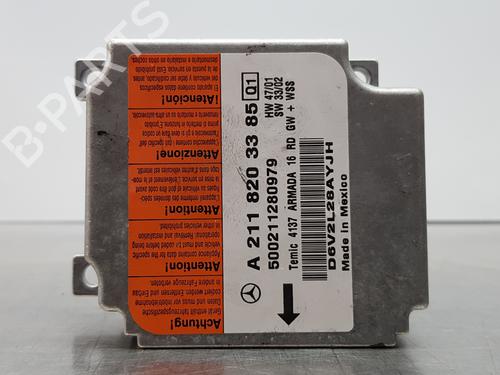 Kollisjonspute styreenhet MERCEDES-BENZ E-CLASS (W211) [2002-2009]  19405270