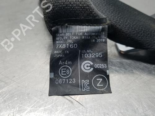 Rear left seatbelt LEXUS NX (_Z1_)  | BP24187429I29 