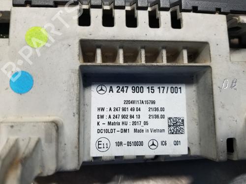 Display monitor MERCEDES-BENZ A-CLASS (W177) A 200 d (177.012) | BP29125059C48 