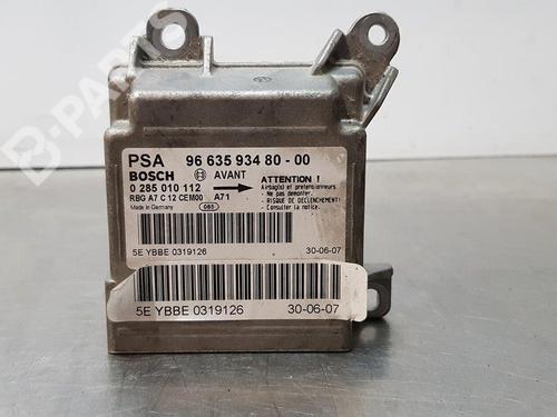 Used ECU airbags ECU airbags PEUGEOT 207 (WA_, WC_) 1.6 HDi (90 hp) 10634610 10634610