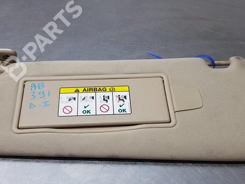 Used Left sun visor Left sun visor JAGUAR XF I (X250) 3.0 D (275 hp) 10403576 10403576