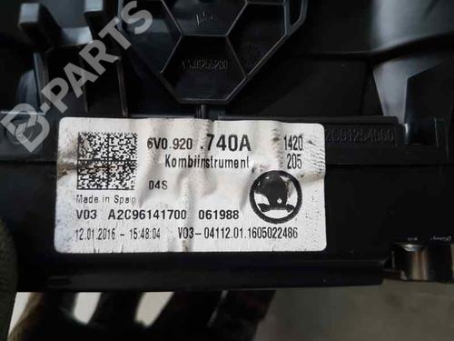 Instrument cluster SKODA FABIA III (NJ3) 1.0 | BP7652127C47 