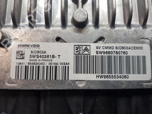 Engine control unit (ECU) PEUGEOT 407 SW (6E_, 6D_) 2.0 HDi 135 | BP26552408M57 