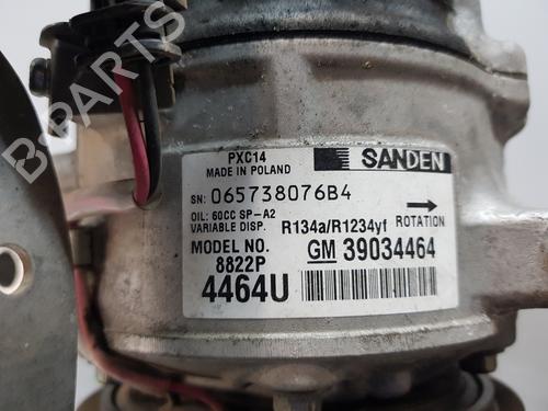 AC compressor OPEL ASTRA J Sports Tourer (P10)  | BP26320673M34 