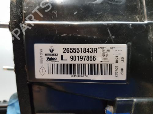 Left tailgate light RENAULT MEGANE IV Hatchback (B9A/M/N_)  | BP29427687C79 