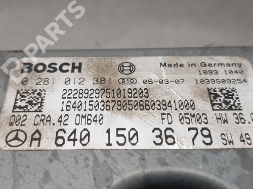 Engine control unit (ECU) MERCEDES-BENZ A-CLASS (W169) A 180 CDI (169.007, 169.307) | BP11686520M57 