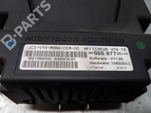 Display monitor PEUGEOT 5008 (0U_, 0E_) 2.0 HDi | BP7584532C48 
