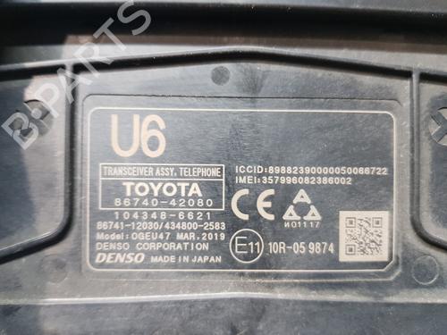 Electronic module TOYOTA RAV 4 V (_A5_, _H5_) 2.5 Hybrid AWD (AXAH54, AXAL54) | BP30001976M83